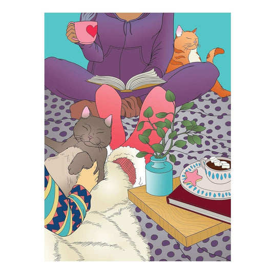 Creative Haven Happy Home: A Hygge Coloring Book