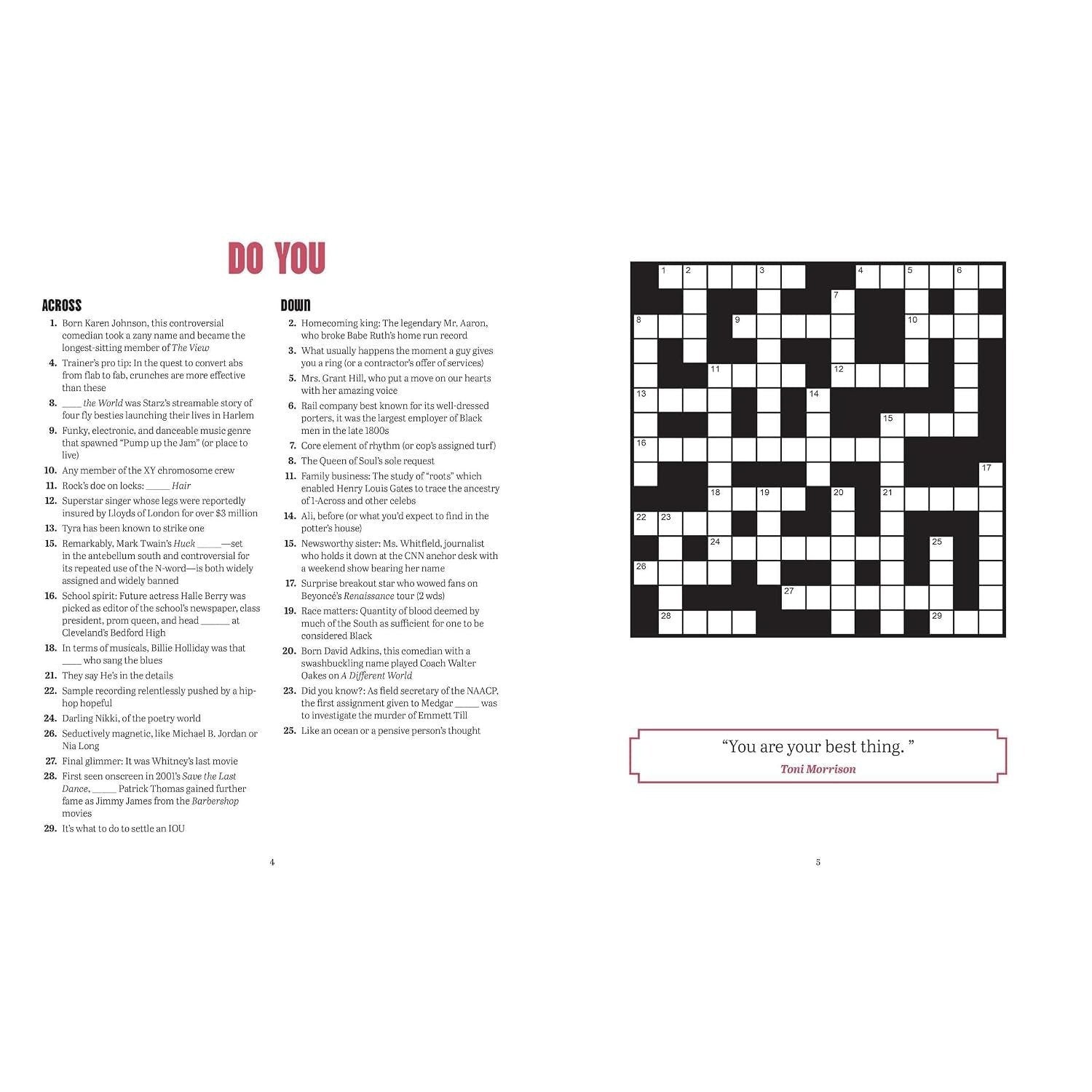 Blackcrosswords 1: In Our Own Words