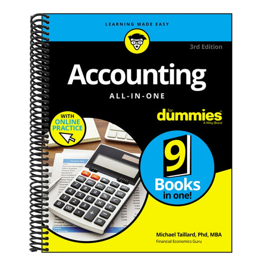 Accounting All-In-One for Dummies (+ Videos and Quizzes Online) (3RD ed.) (Spiral Bound)