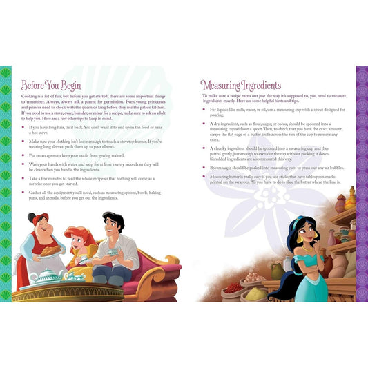 The Disney Princess Cookbook (Spiral Bound)