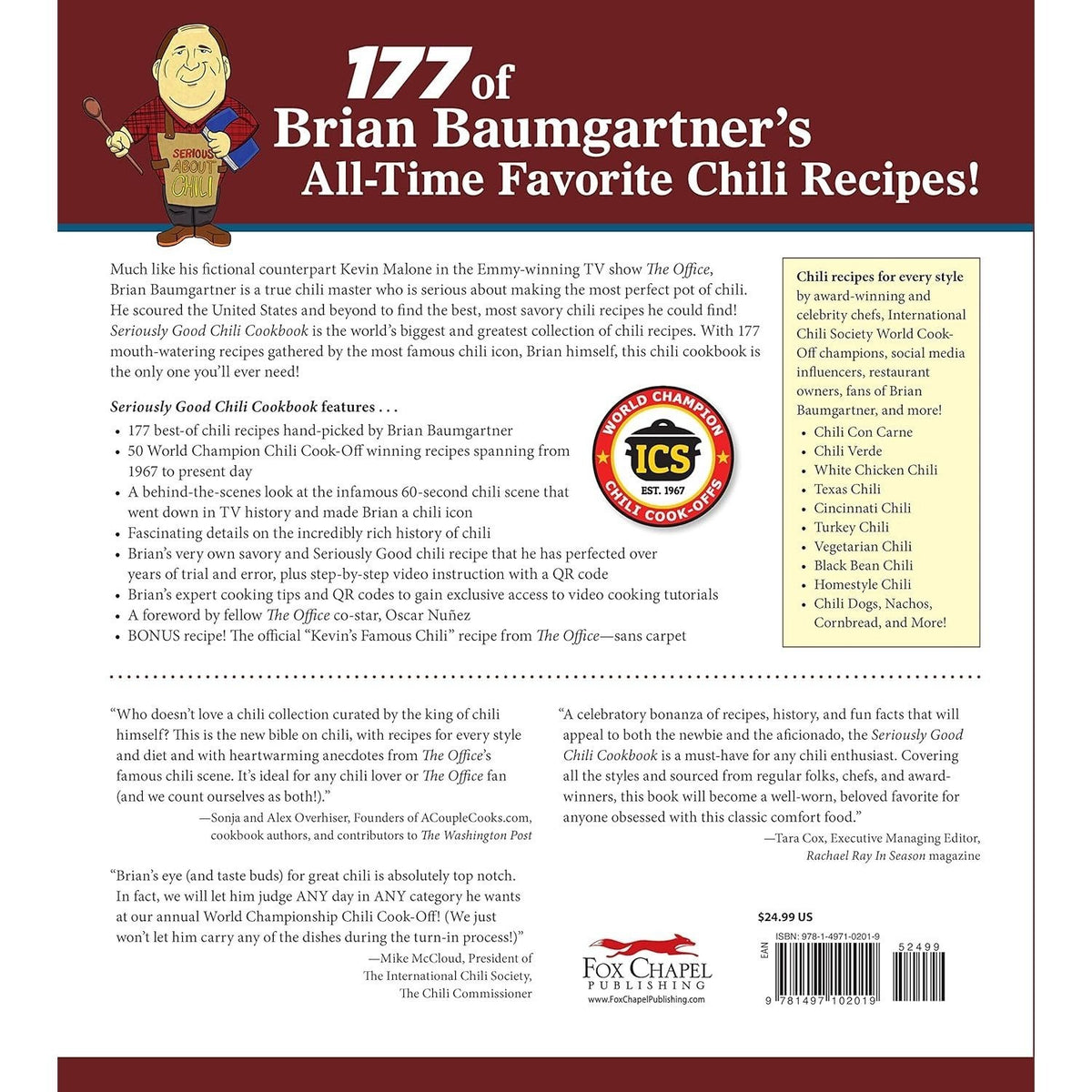 Seriously Good Chili Cookbook: 177 of the Best Recipes in the World