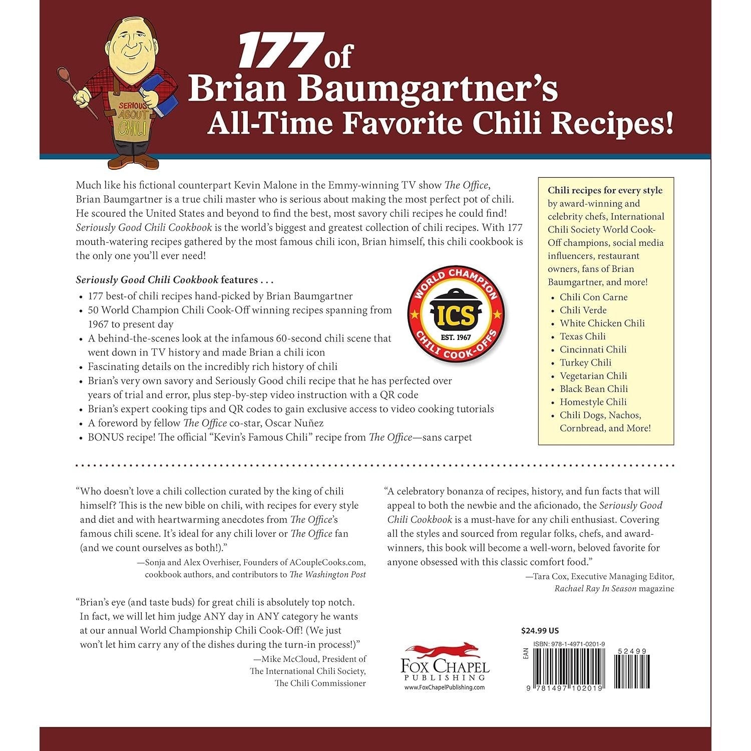 Seriously Good Chili Cookbook: 177 of the Best Recipes in the World