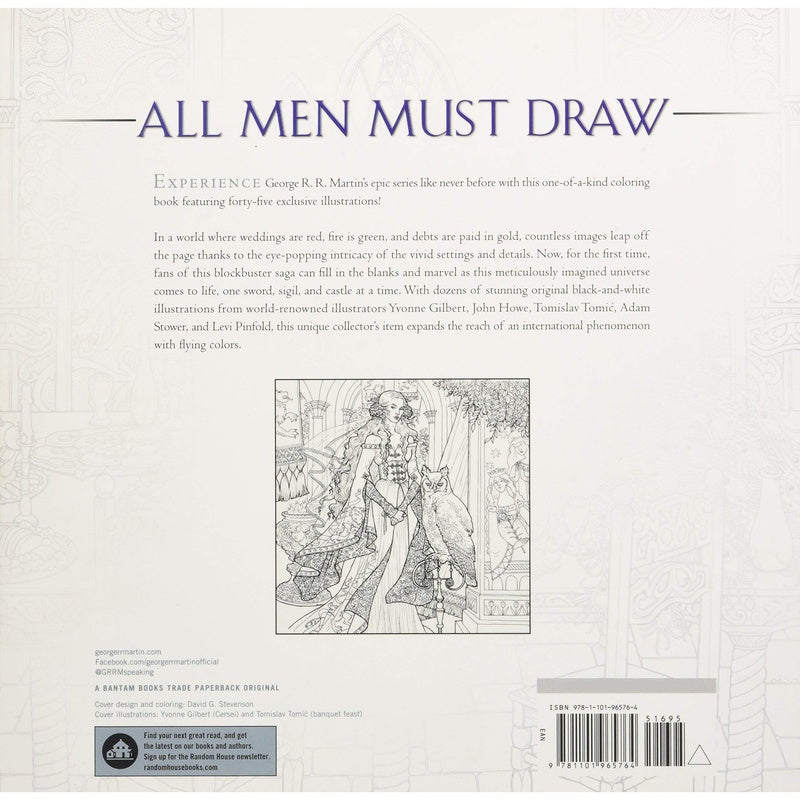 The Official a Game of Thrones Coloring Book (Spiral Bound)
