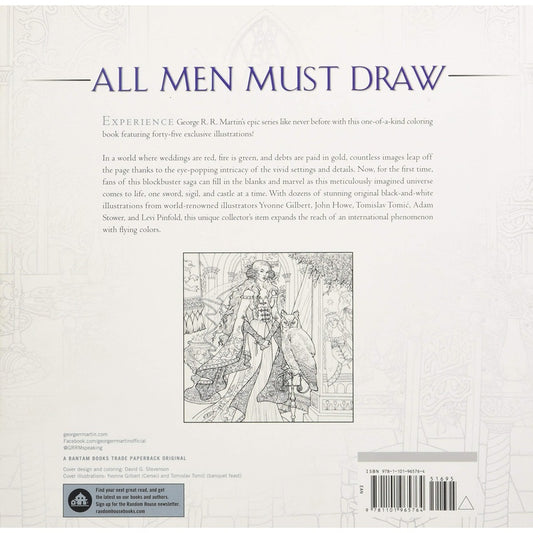 The Official a Game of Thrones Coloring Book (Spiral Bound)