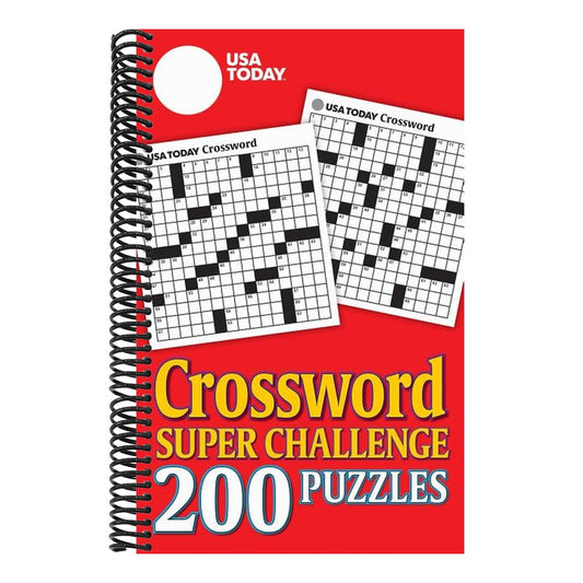 USA Today Crossword Super Challenge: 200 Puzzles
