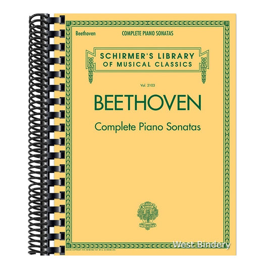 Complete Piano Sonatas - Beethoven Piano Book with All 32 Sonatas - Classical Piano Book That Includes Volumes 1 and 2 of Beethoven Sonatas