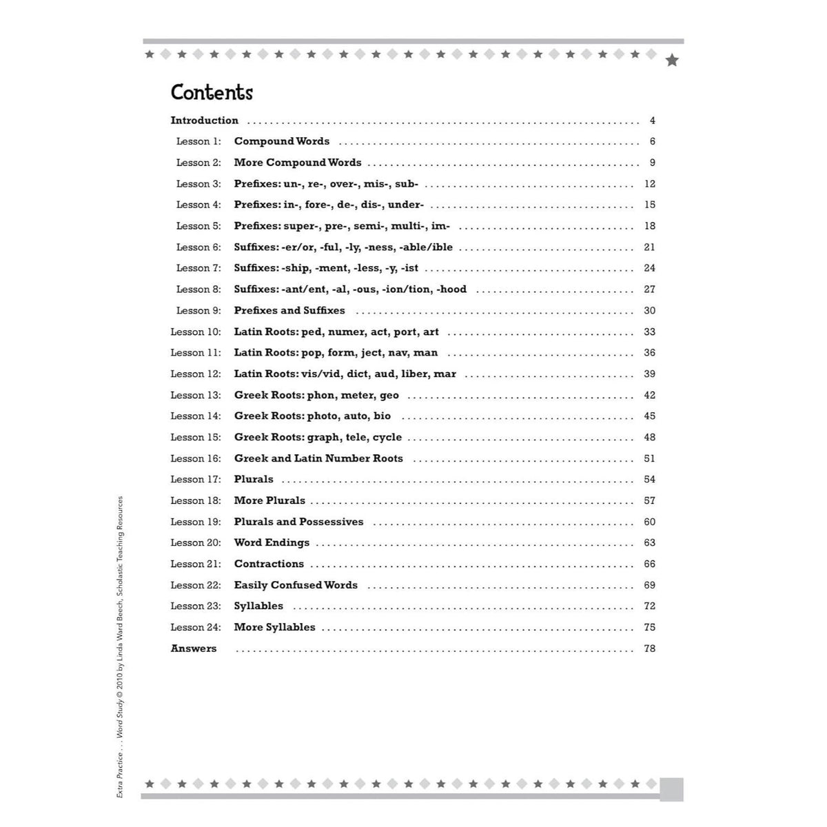 Extra Practice for Struggling Readers: Word Study (Extra Practice for Struggling Readers) (Spiral Bound)