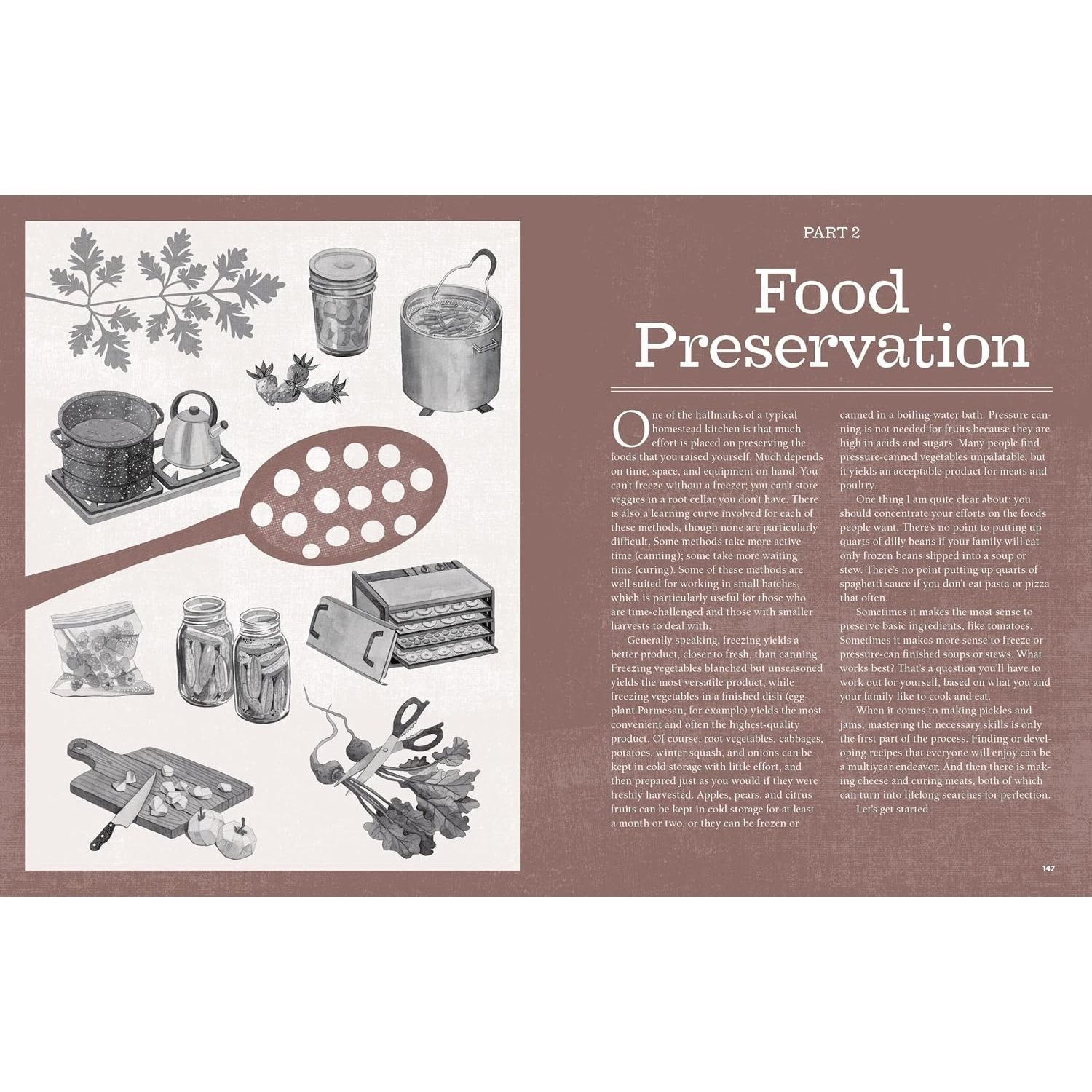 The Backyard Homestead Book of Kitchen Know-How: Field-To-Table Cooking Skills