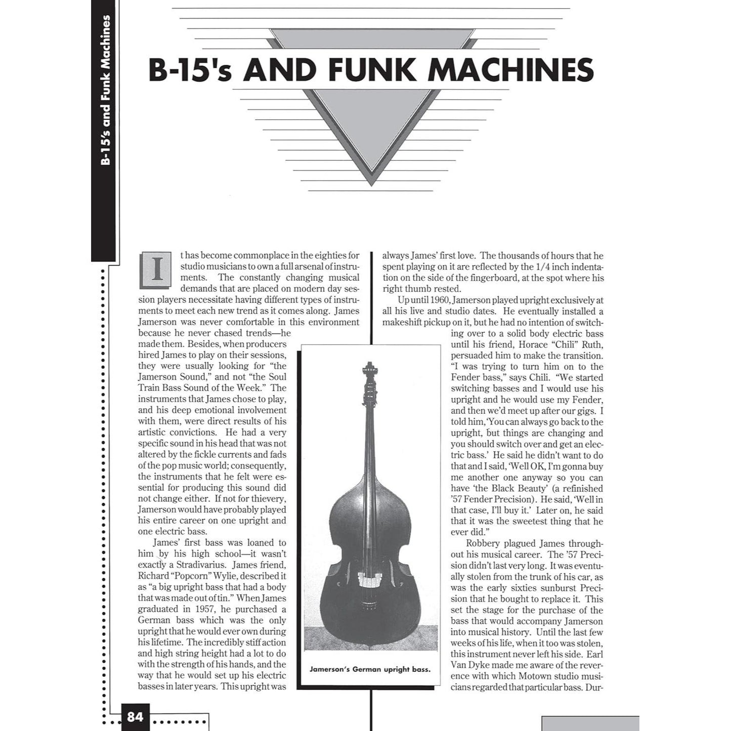 Standing in the Shadows of Motown: The James Jamerson Bass Method Classic Motown Bass Lines and Biographical Tribute with Online Audio [With 2] (Spiral Bound)