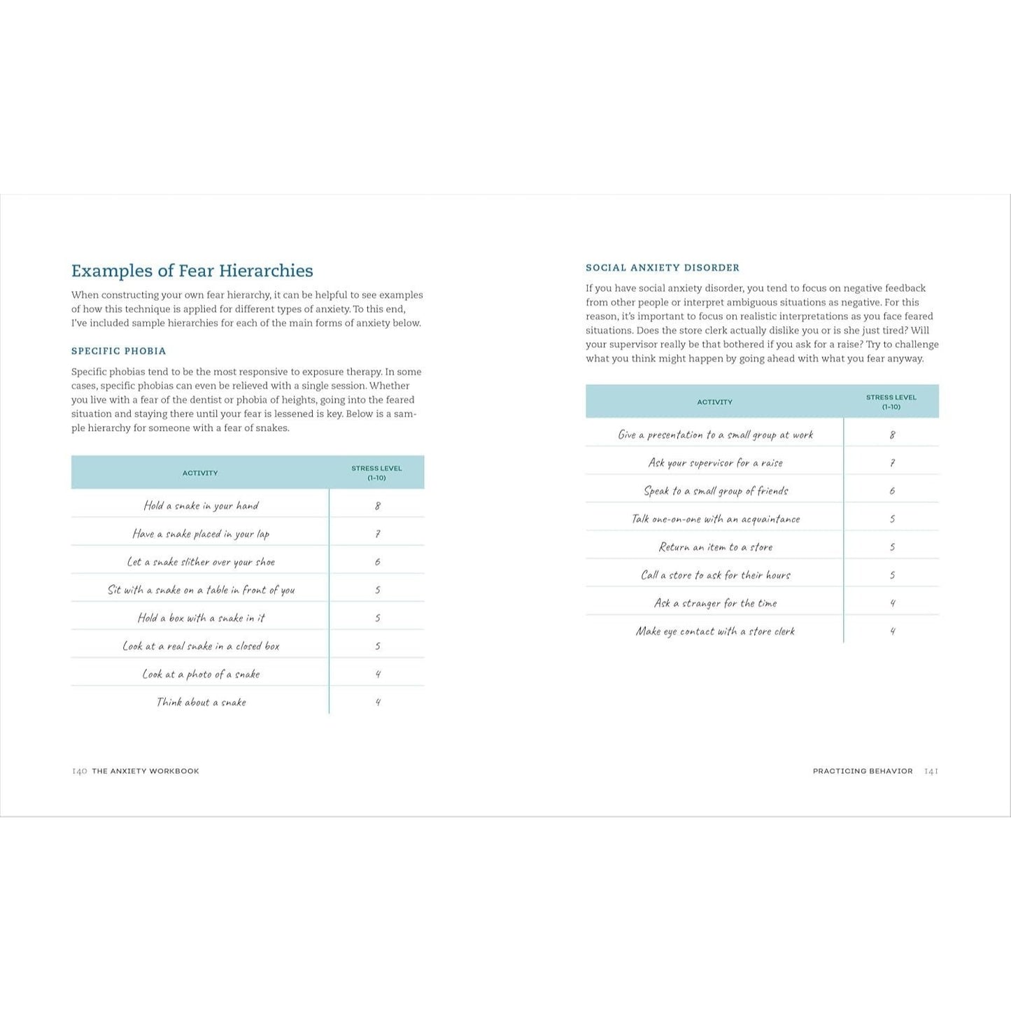 The Anxiety Workbook: A 7-Week Plan to Overcome Anxiety, Stop Worrying, and End Panic