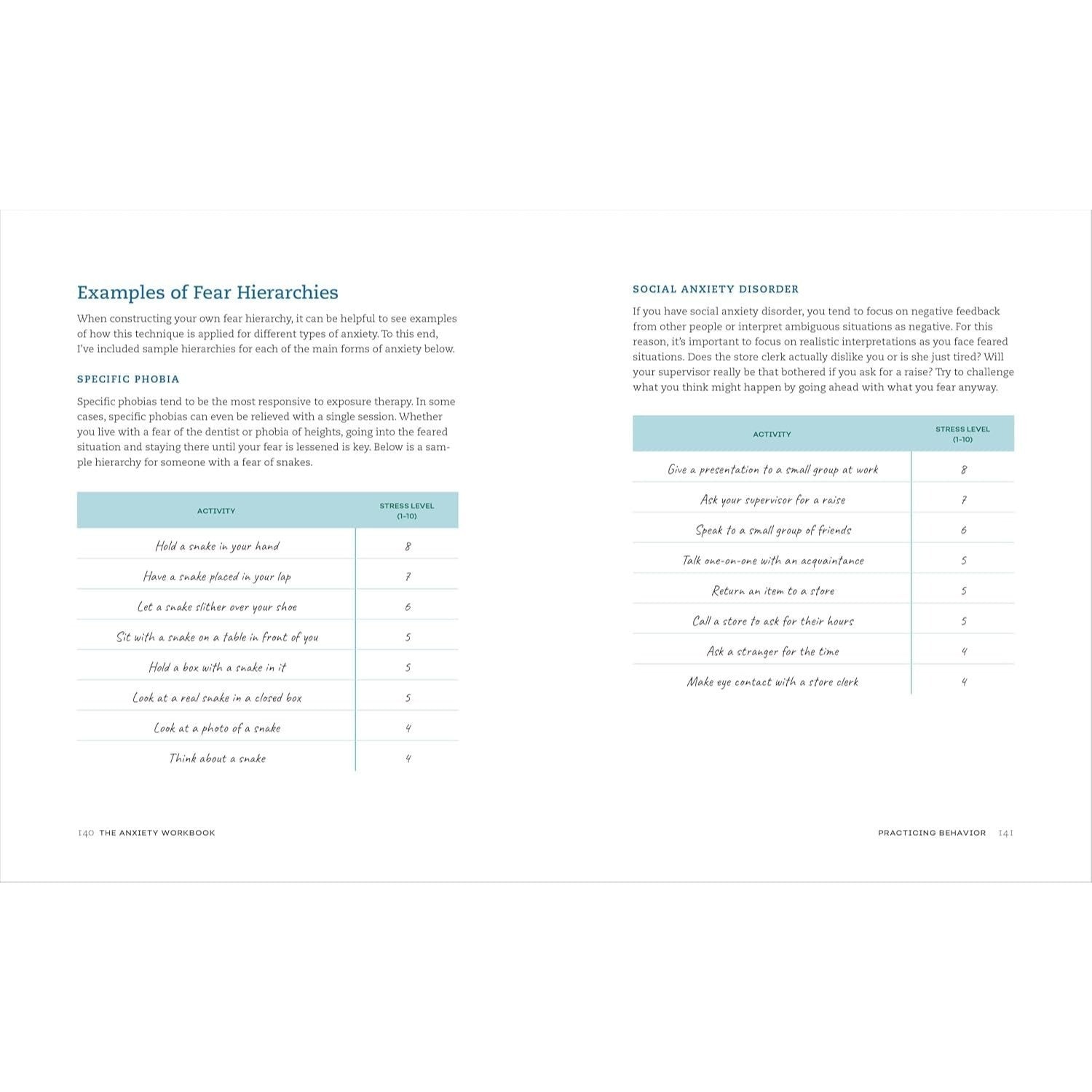The Anxiety Workbook: A 7-Week Plan to Overcome Anxiety, Stop Worrying, and End Panic