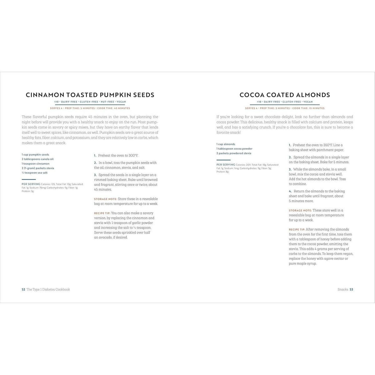 The Type 1 Diabetes Cookbook: Easy Recipes for Balanced Meals and Healthy Living