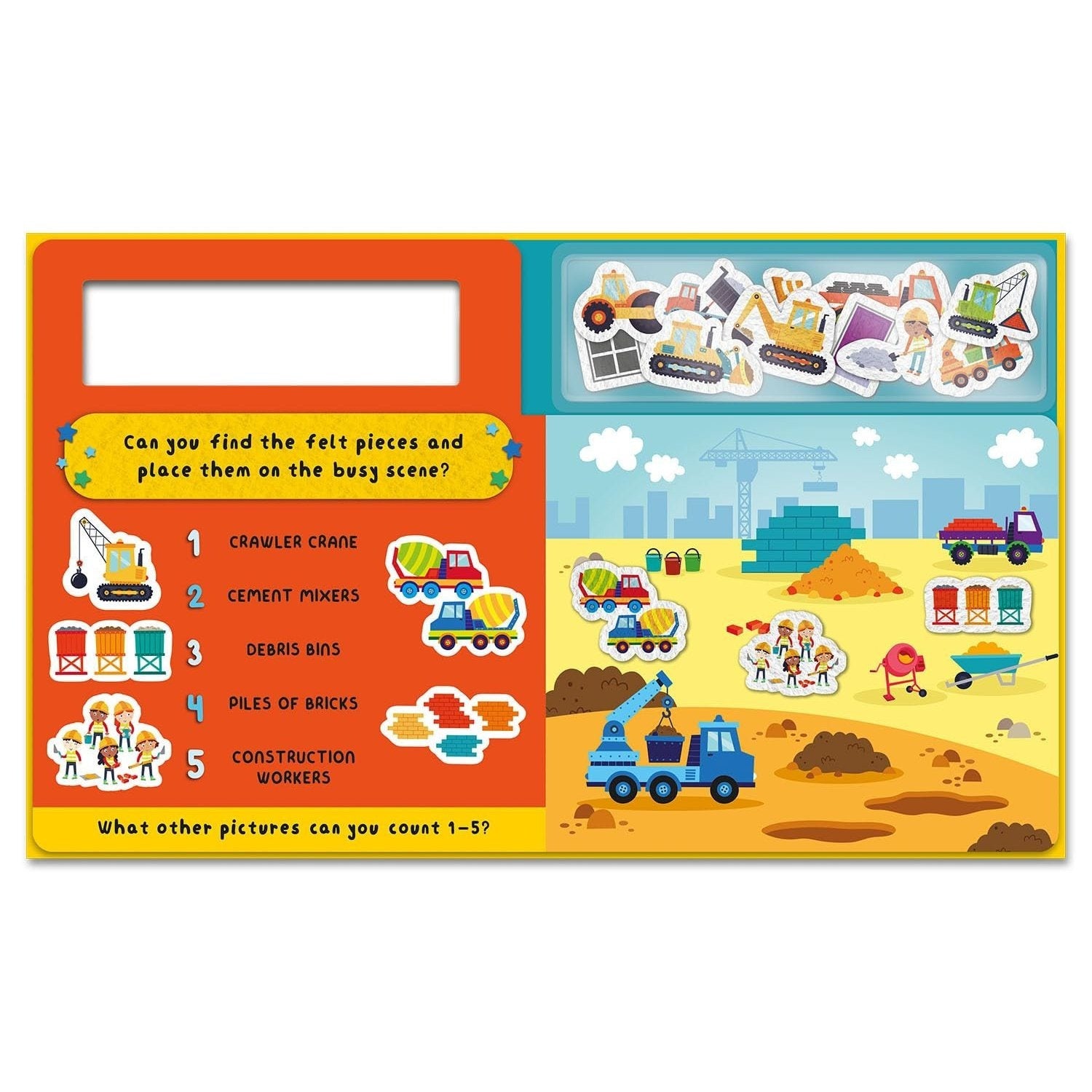 Play Felt Construction Site