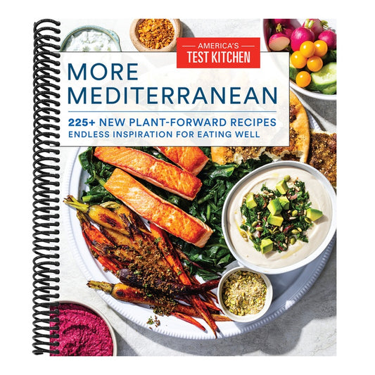 More Mediterranean: 225+ New Plant-Forward Recipes Endless Inspiration for Eating Well (Spiral Bound)