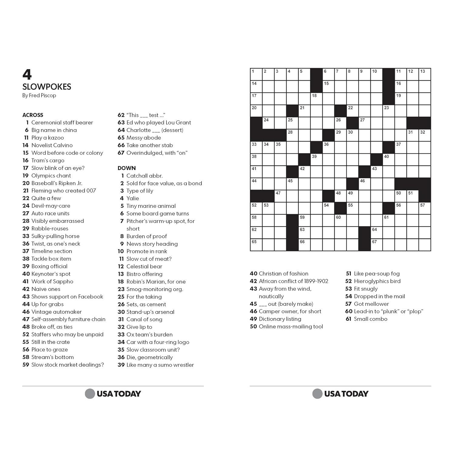 USA Today Crossword Super Challenge: 200 Puzzles