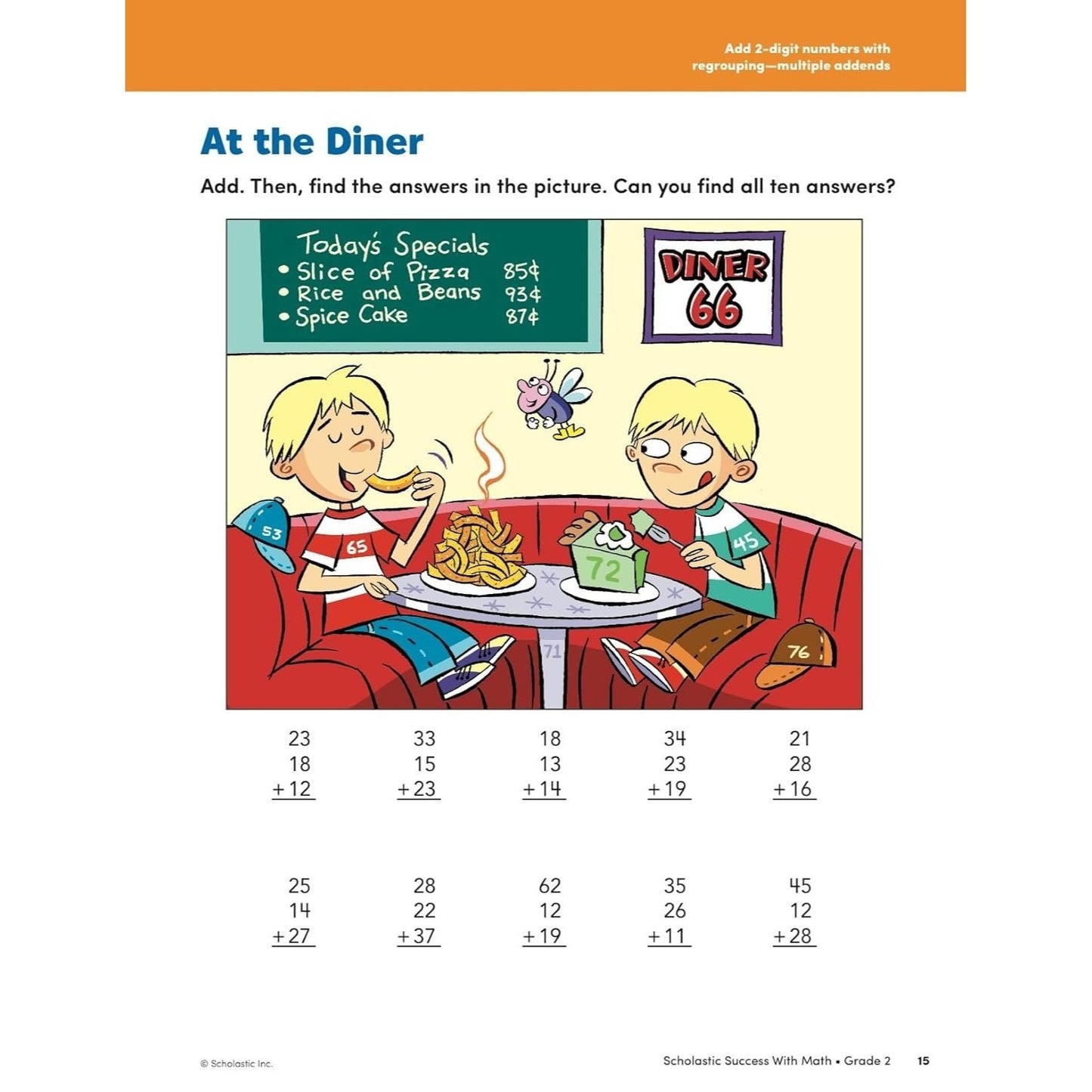 Scholastic Success with Math Grade 2 Workbook