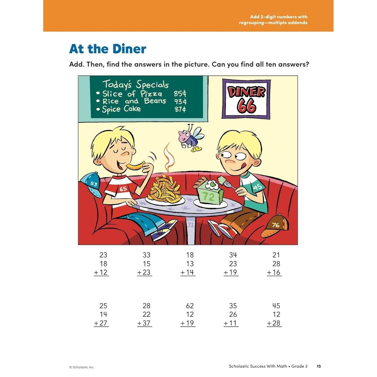 Scholastic Success with Math Grade 2 Workbook