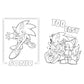 Sonic the Hedgehog: The Official Coloring Book (Spiral Bound)