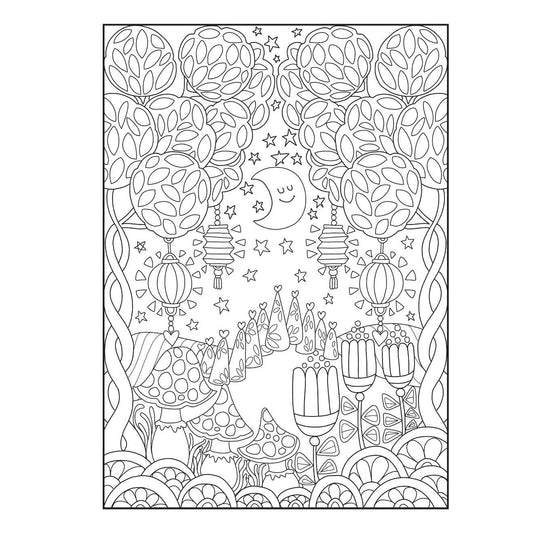 Creative Haven Daydreams Coloring Book