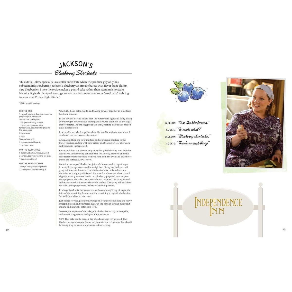 Gilmore Girls: The Official Cookbook (Spiral Bound)