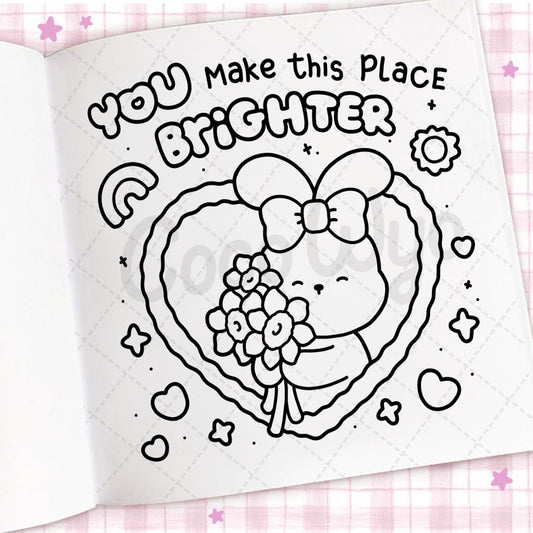 Cozy Vibes: Coloring Book for Adults and Kids (Cozy Spaces Coloring) (Spiral Bound)