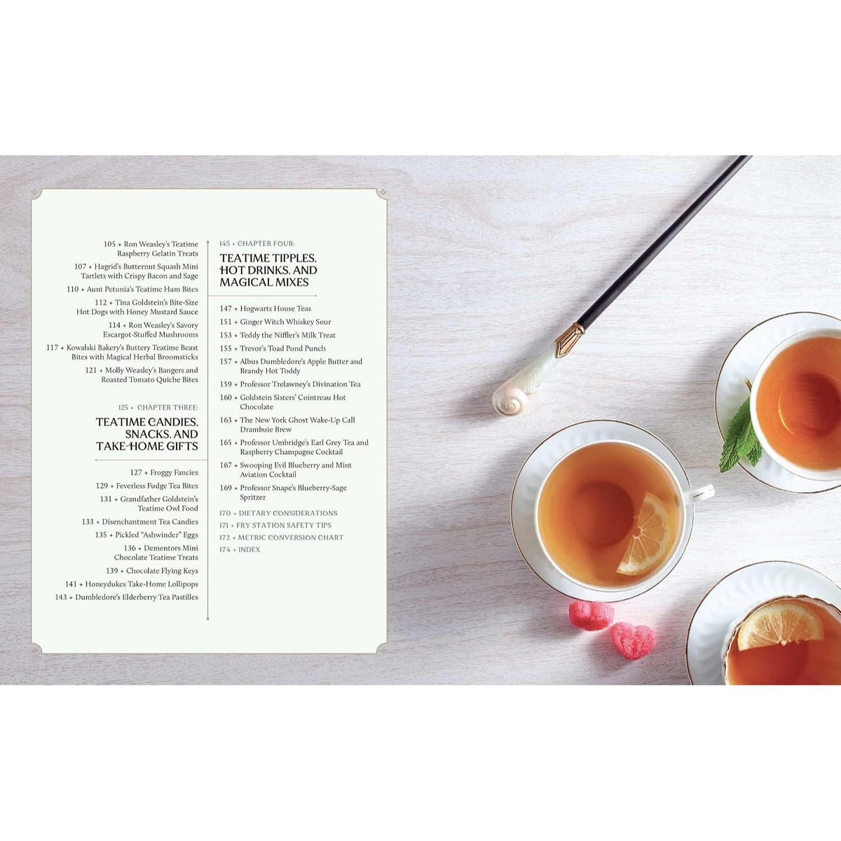 Harry Potter: Afternoon Tea Magic: Official Snacks, Sips, and Sweets Inspired by the Wizarding World
