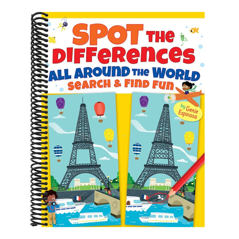 Spot the Differences All Around the World: Search & Find Fun