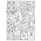 Creative Haven Happiness Coloring Book