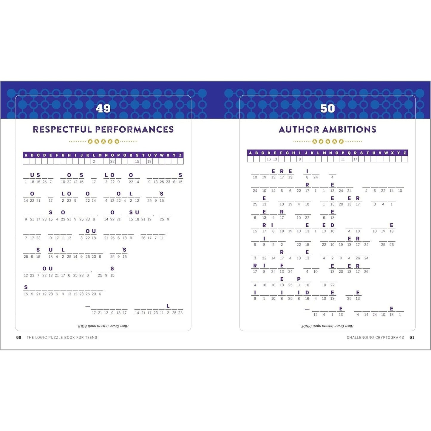 The Logic Puzzle Book for Teens: 100 Challenging Brain Games and Puzzles