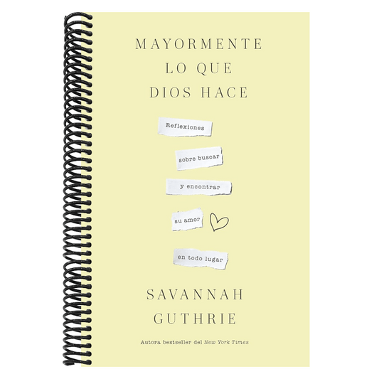 Mayormente Lo Que Dios Hace / Mostly What God Does (Spiral Bound)