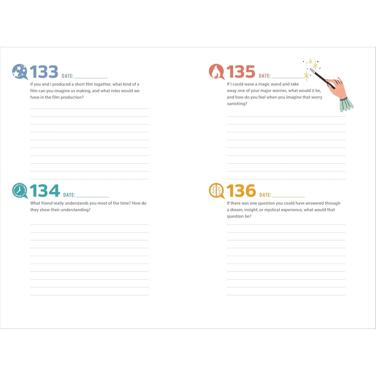A Year of Us: A Couple's Journal: One Question a Day to Spark Fun and Meaningful Conversations (Spiral Bound)