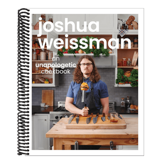 Joshua Weissman: An Unapologetic Cookbook. #1 New York Times Bestseller (Spiral Bound)