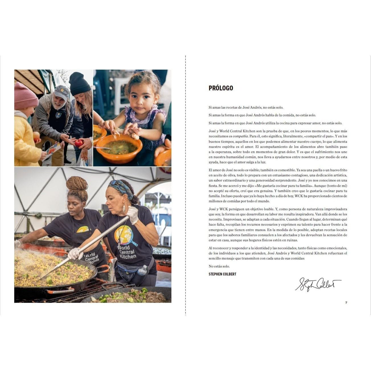 Las Recetas de World Central Kitchen: Para Alimentar La Humanidad Y La Esperanza / The World Central Kitchen Cookbook