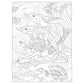 Creative Haven Magnificent Mermaids Coloring Book