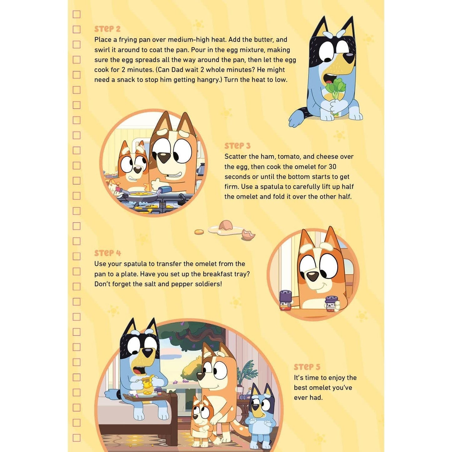 Bluey and Bingo's Fancy Restaurant Cookbook: Yummy Recipes, for Real Life (Spiral Bound)