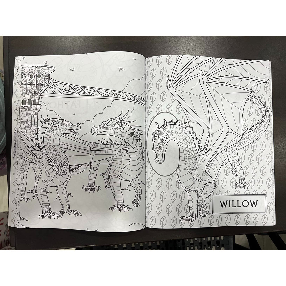 Official Wings of Fire Coloring Book (Spiral Bound)