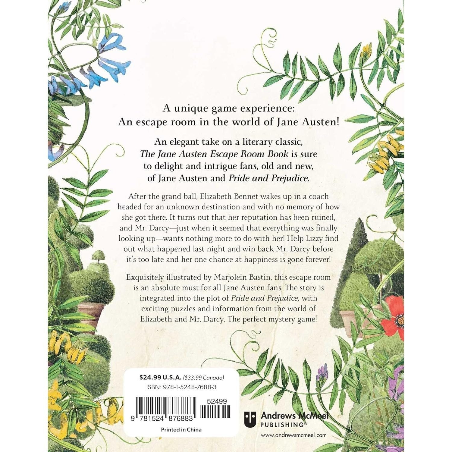 The Jane Austen Escape Room Book (Spiral Bound)