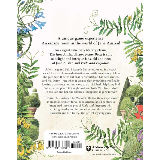 The Jane Austen Escape Room Book (Spiral Bound)