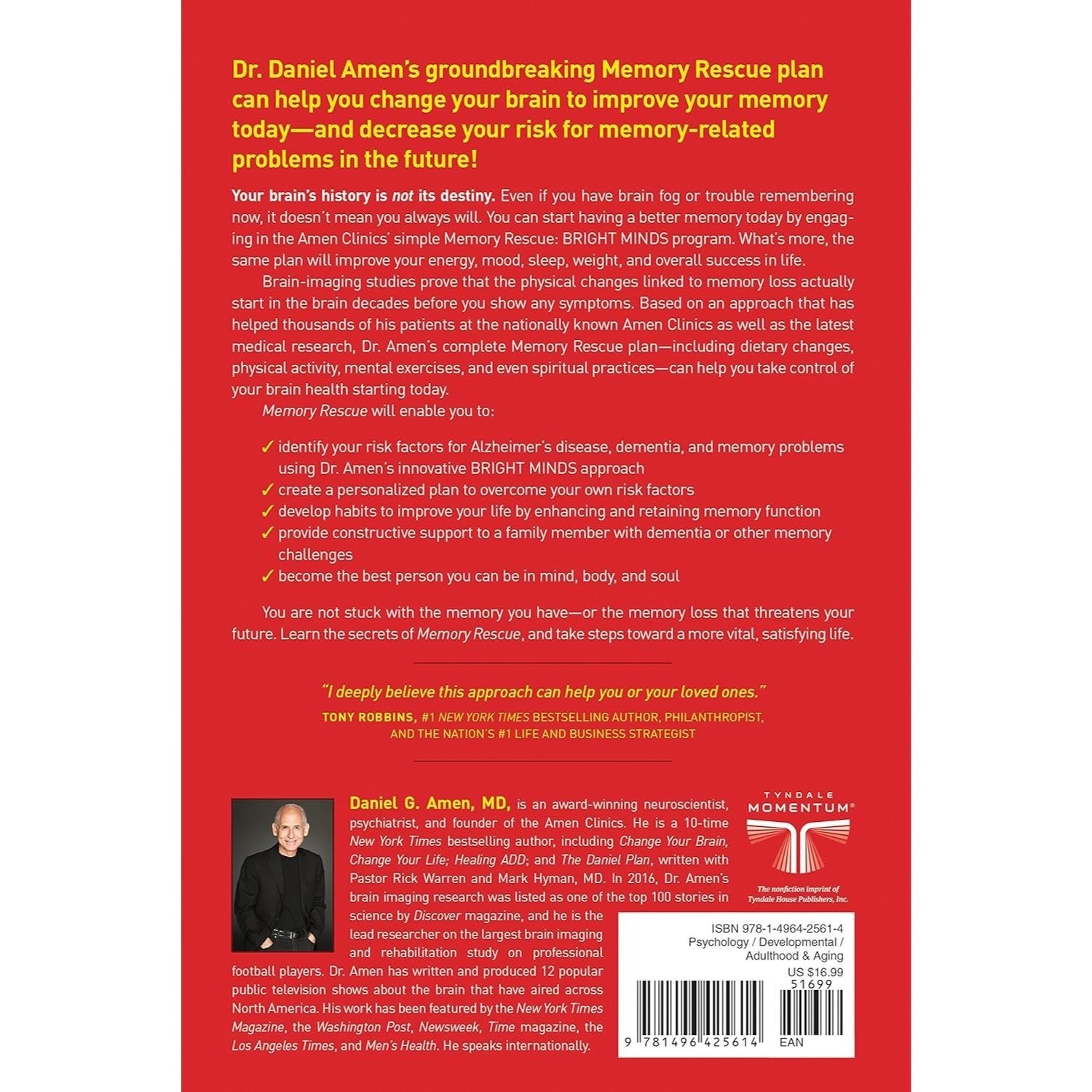 Memory Rescue: Supercharge Your Brain, Reverse Memory Loss, and Remember What Matters Most