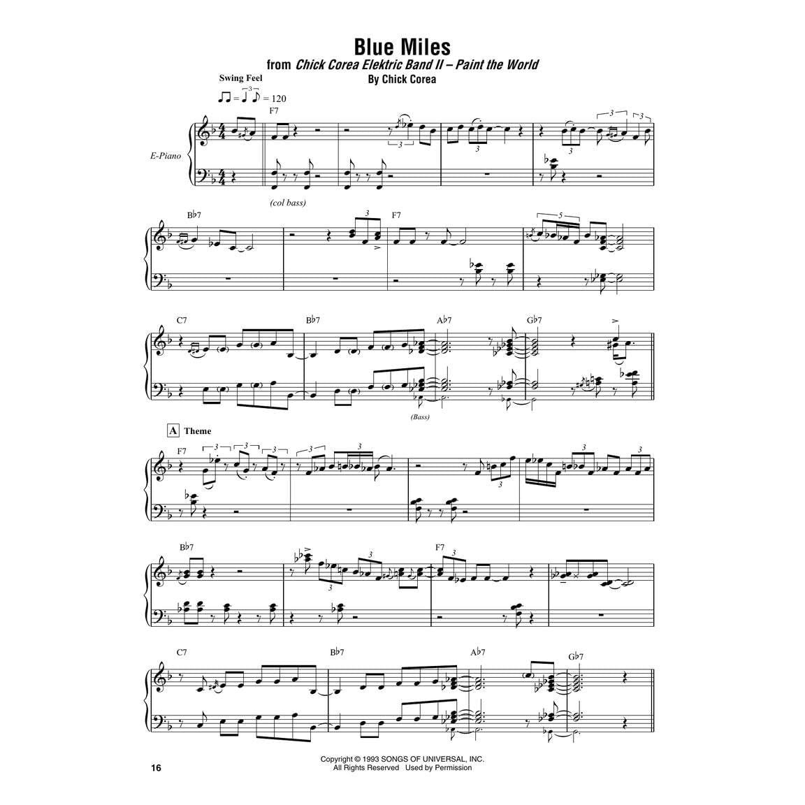 Chick Corea Omnibook for Piano 26 Note-For-Note Transcriptions of Recorded Solos Jazz Improvisation Study Book Sheet Music Collection for Pianists and