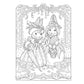 Creative Haven Boho Bunnies Coloring Book