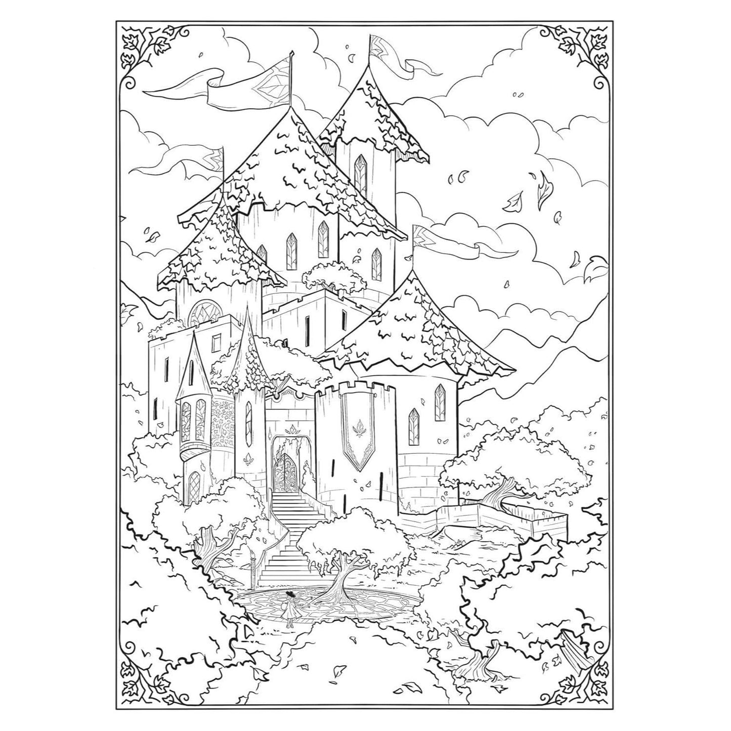 The Knights of Tayrealm Coloring Book