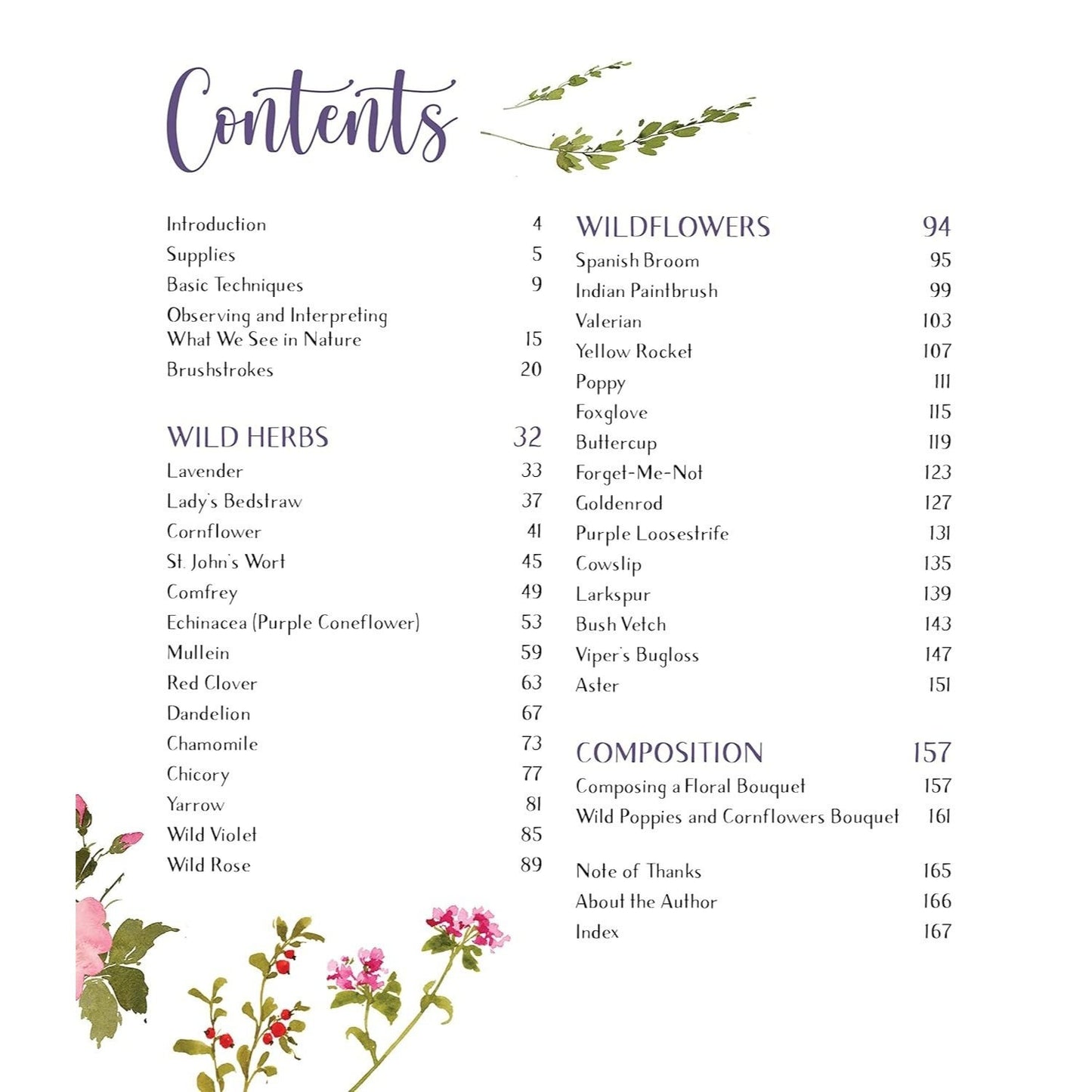 Wildflower Watercolor: The Beginner's Guide to Painting Beautiful Florals