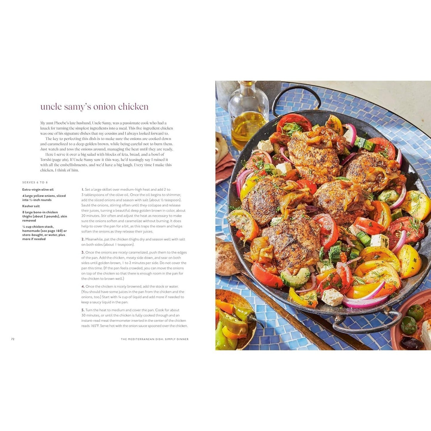 The Mediterranean Dish: Simply Dinner: 125 Easy Mediterranean Diet-Inspired Recipes to Eat Well and Live Joyfully: A Cookbook (Spiral Bound)