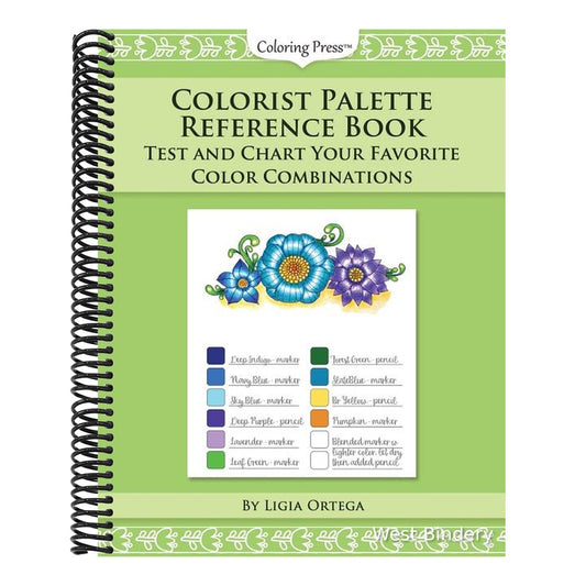 Colorist Palette Reference Book: Test and Chart Your Favorite Color Combinations