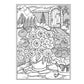 Creative Haven Country Gardens Coloring Book