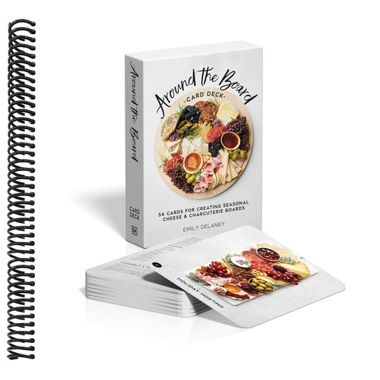 Around the Board Card Deck: 54 Cards for Creating Seasonal Cheese & Charcuterie Boards