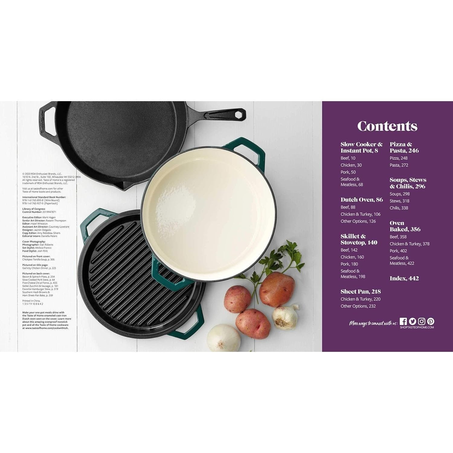 Taste of Home One Pot Favorites: 519 Meal in One Lifesavers