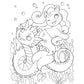 Cute Fantasy Creatures: A Magical Coloring Book