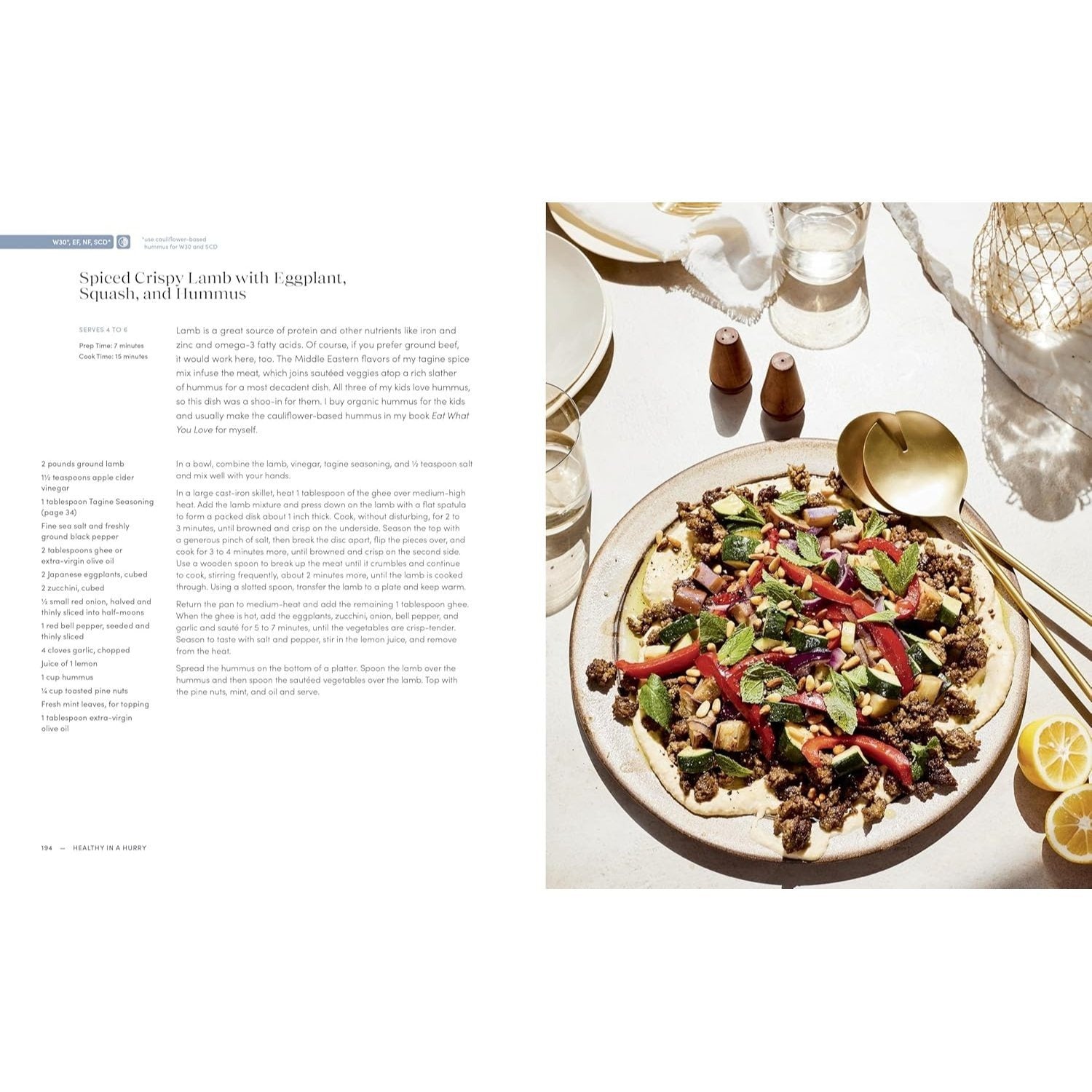 Danielle Walker's Healthy in a Hurry: Real Life. Real Food. Real Fast. [A Gluten-Free, Grain-Free & Dairy-Free Cookbook] (Spiral Bound)